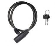 FORCE zámek PRIM L8/650mm bez držáku černý