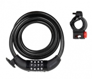 FORCE zámek S10/1800mm kódový černý