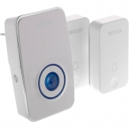 RETLUX RDB 102 zvonek bez.230V + 2x wl.tlačítko