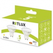 RETLUX REL 36 2x5W GU10 žárovka LED 3K