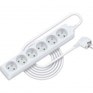 RETLUX RPC 17 prodlužka 5m 6 zásuvek 3x1,0mm