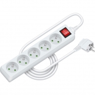 RETLUX RPC 29 prodlužka 2m 5 zásuvek s vypínačem 3x1,0mm