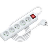 RETLUX RPC 30 prodlužka 3m 5 zásuvek s vypínačem 3x1,0mm