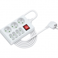 RETLUX RPC 37 prodlužka 3m 7 zásuvek s vypínačem 3x1,0mm