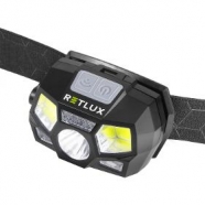 RETLUX RPL 701 čelovka 3W nabíjecí