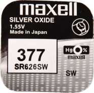 MAXELL SR 626SW / 377 hodinková baterie