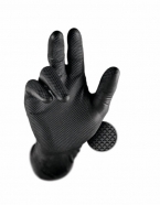 rukavice GRIPPAZ 246 jednorázové vel.9 50ks černé