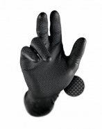 rukavice GRIPPAZ 246 jednorázové vel.10 50ks černé