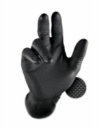 rukavice GRIPPAZ 246 jednorázové vel.11 50ks černé