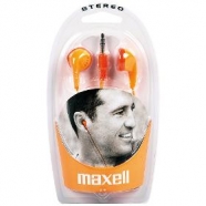 MAXELL EB 98 sluchátka pecková oranžová