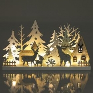 RETLUX RXL 466 zimní les 33cm 15 LED WW