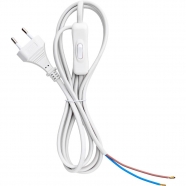 RETLUX RPC 76 flex kabel + vypínač 2x0,75mm 2m bílý