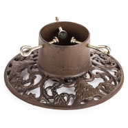 stojánek vánoční litina 29x29x12cm kmen 9cm