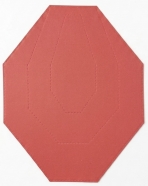 IPSC terč červený noshoot 57x45cm 1ks Oficiální terč