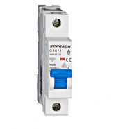 jistič C16A 1 pólový schrack amparo 6kA AM617116