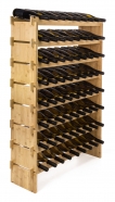 G21 stojan na víno pro 72 lahví bambusový