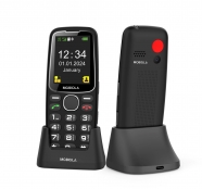 MOBIOLA MB4120BLK mobilní telefon černý 2,4