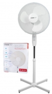 Strend Pro FL-401 stojanový ventilátor 40cm 45W bílý