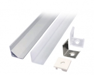 SOLIGHT WM908 profil hliníkový 18x9 rohový difuzor 1m