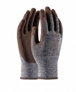 rukavice NATURE TOUCH máčené vel.11 melange hnědá spe