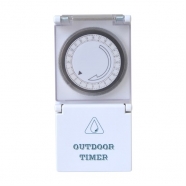 GETI zásuvka spínací denní IP44 MF4 mechanická