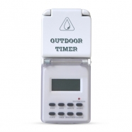 GETI zásuvka spínací týdenní IP44 EF4 digitální