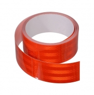 Reflexní páska samolepící 5m x 5cm červená