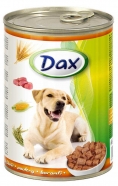 DAX konzerva pro psy 415g drůbeží