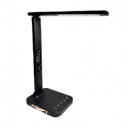 ECOLITE LU19AC-CR LED st. lampa 8W 5CCT černá